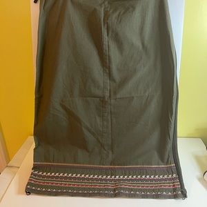 Calvin Klein army green‎ skirt size 8